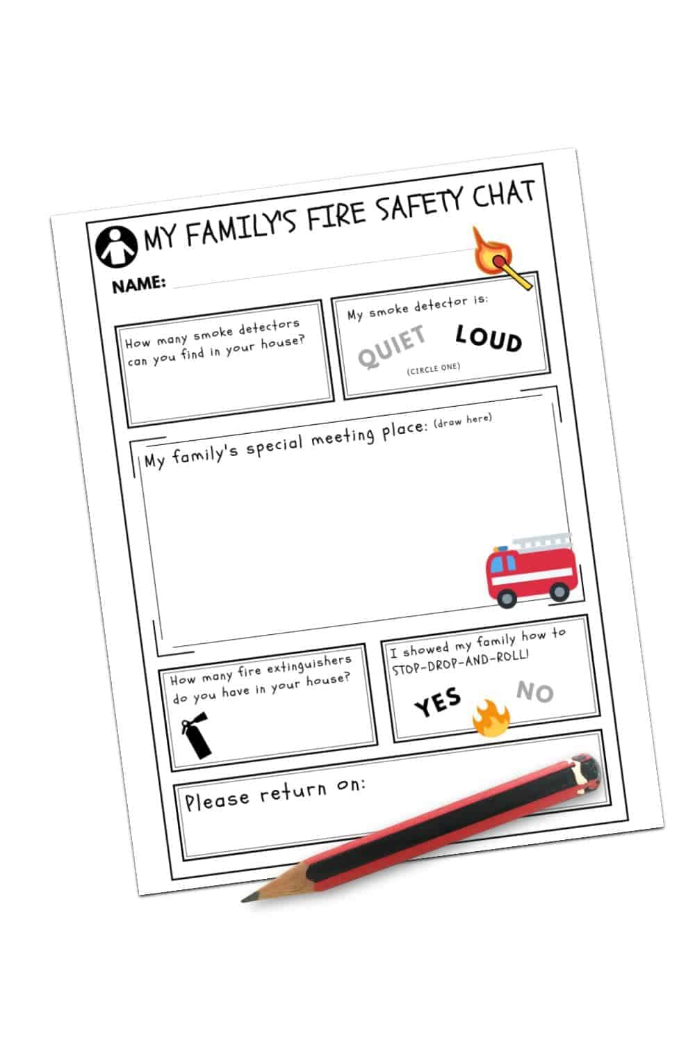 fire safety printable