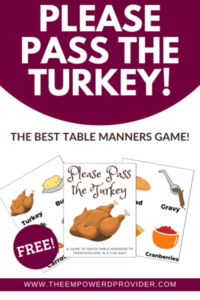 table manners game for preschoolers