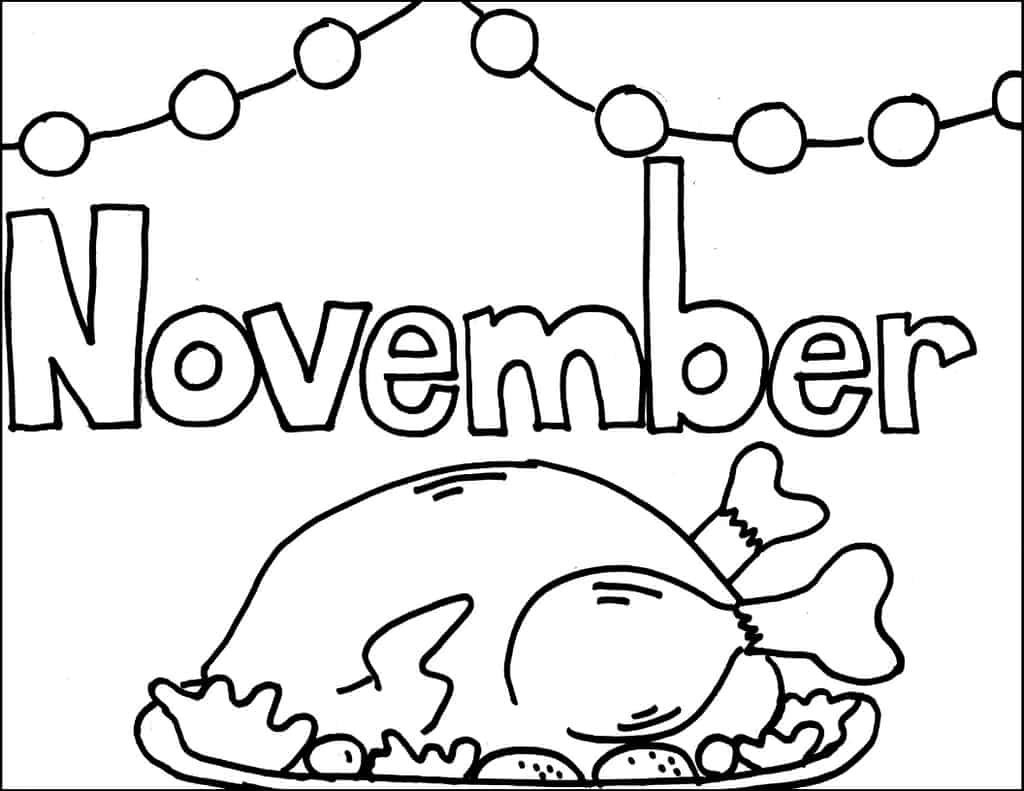 Printable Monthly Coloring Pages   The Empowered Provider