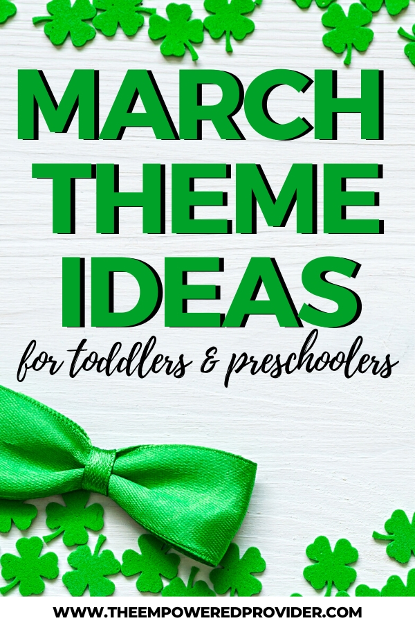 march theme ideas for preschool